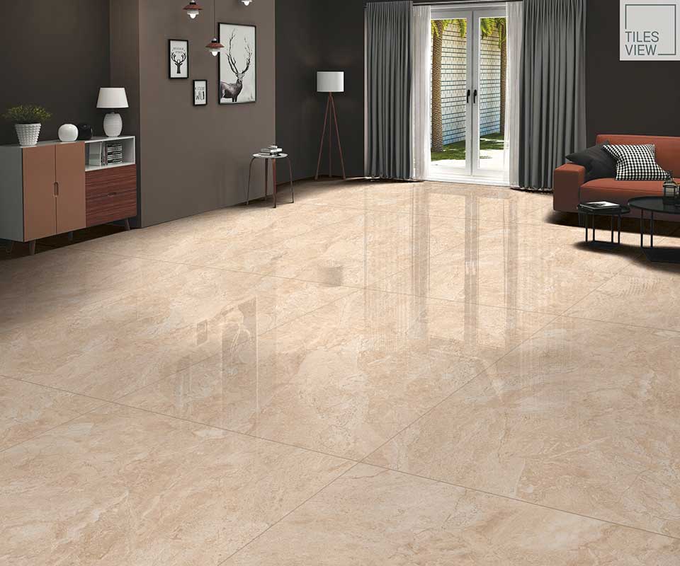 Classic Beige (120x180 Cm) - Eternity - Glazed Vitrified Tiles