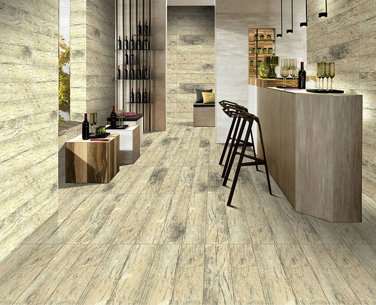 Olive Ash, Digital Wood - 15x60 cm, Wall Tiles, Matt