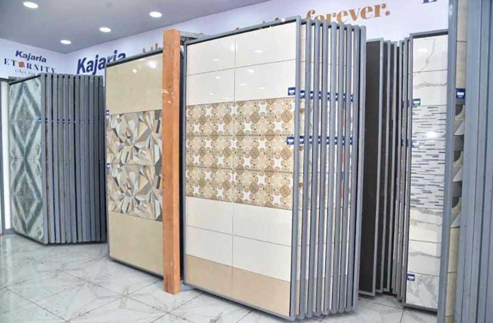 Kajaria Eternity World Showroom - Best Tiles Designs for Bathroom ...